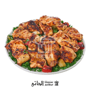 فرخة شيش على الفحم